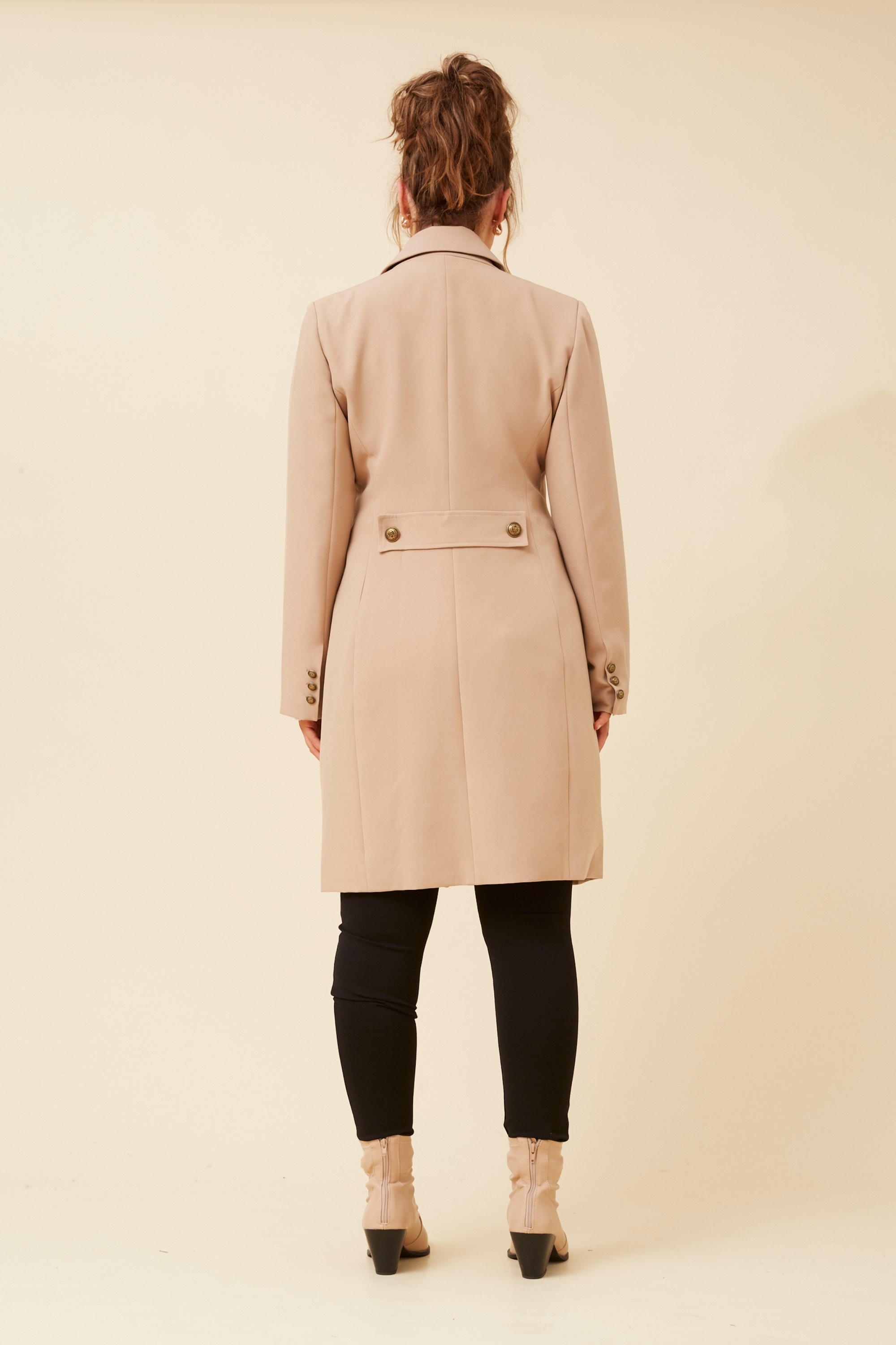 QUINCY DOUBLE BREASTED COAT