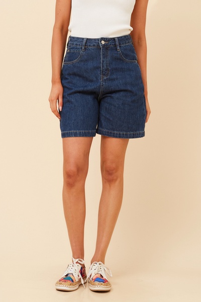 QUINLEY DENIM SHORTS