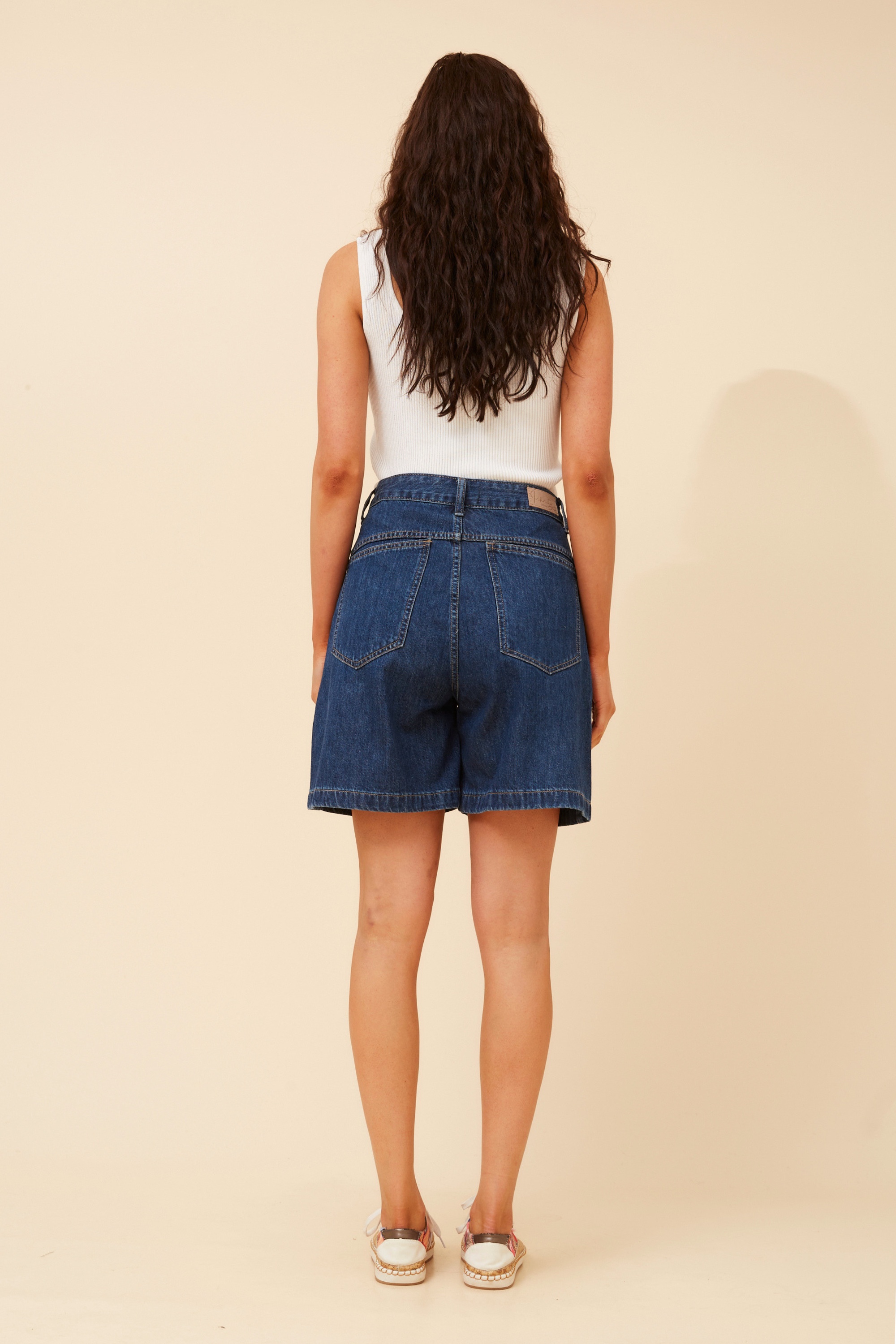 QUINLEY DENIM SHORTS