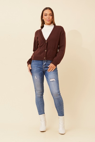 QUINZEL KNIT CARDIGAN