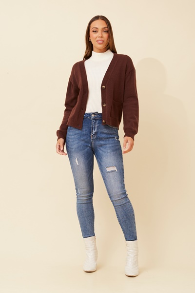 QUINZEL KNIT CARDIGAN