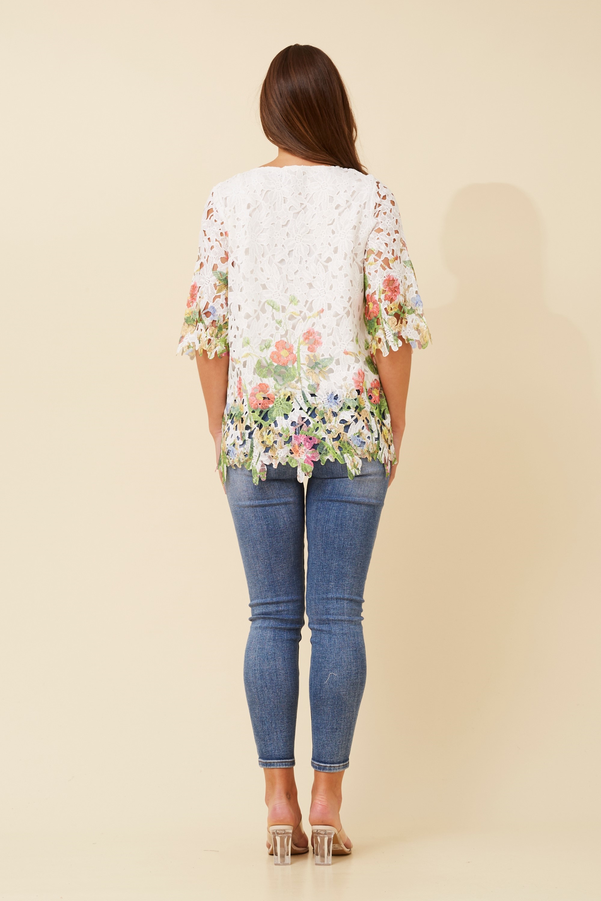 RAEDYN FLORAL LACE TOP