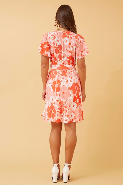 RAELENE FLORAL SHORT DRESS