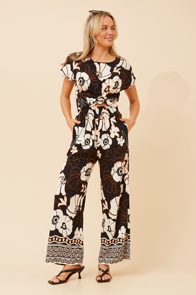 RAILEY FLORAL TWO-PIECE SET