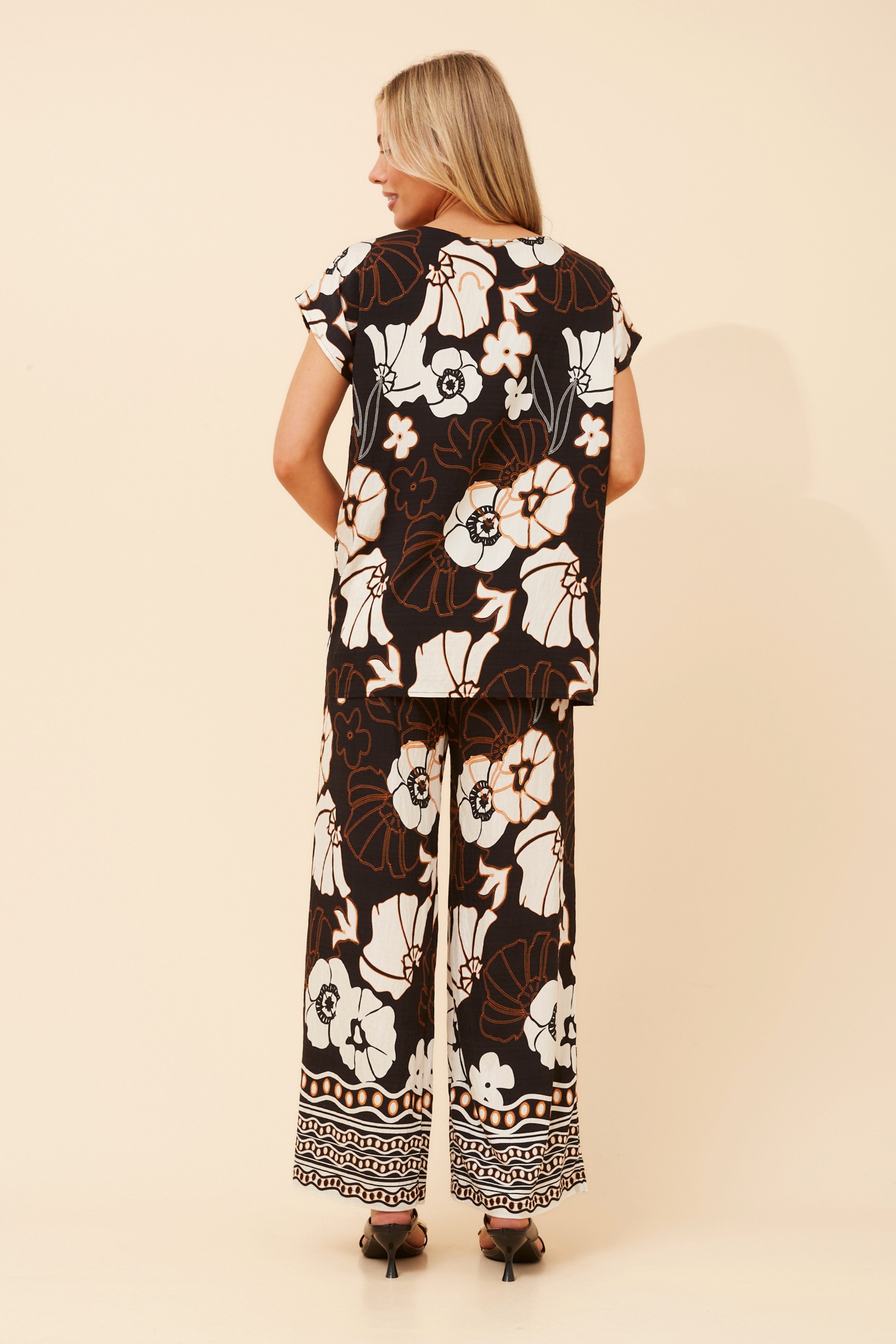 RAILEY FLORAL TWO-PIECE SET
