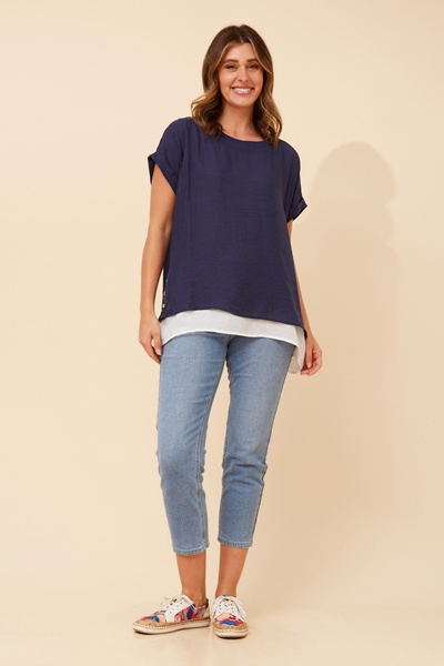RAYMOND DOUBLE LAYERED TOP