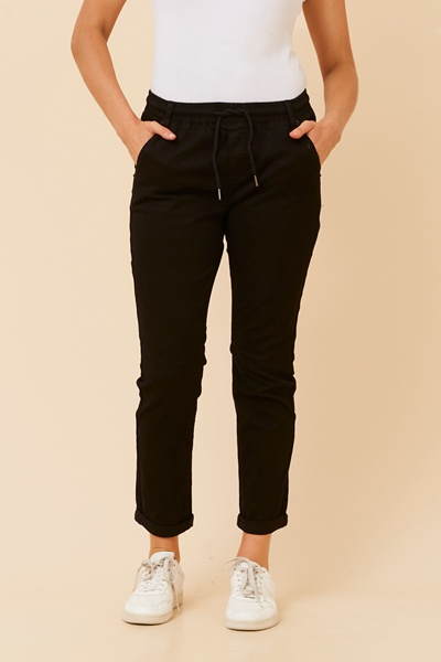 RAYNA SOLID JOGGER PANTS