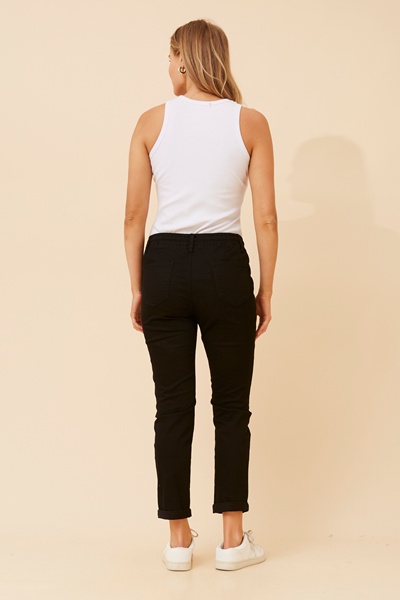 RAYNA SOLID JOGGER PANTS