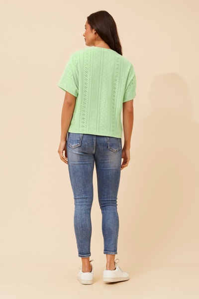 REBI BRODERIE ANGLAISE TOP