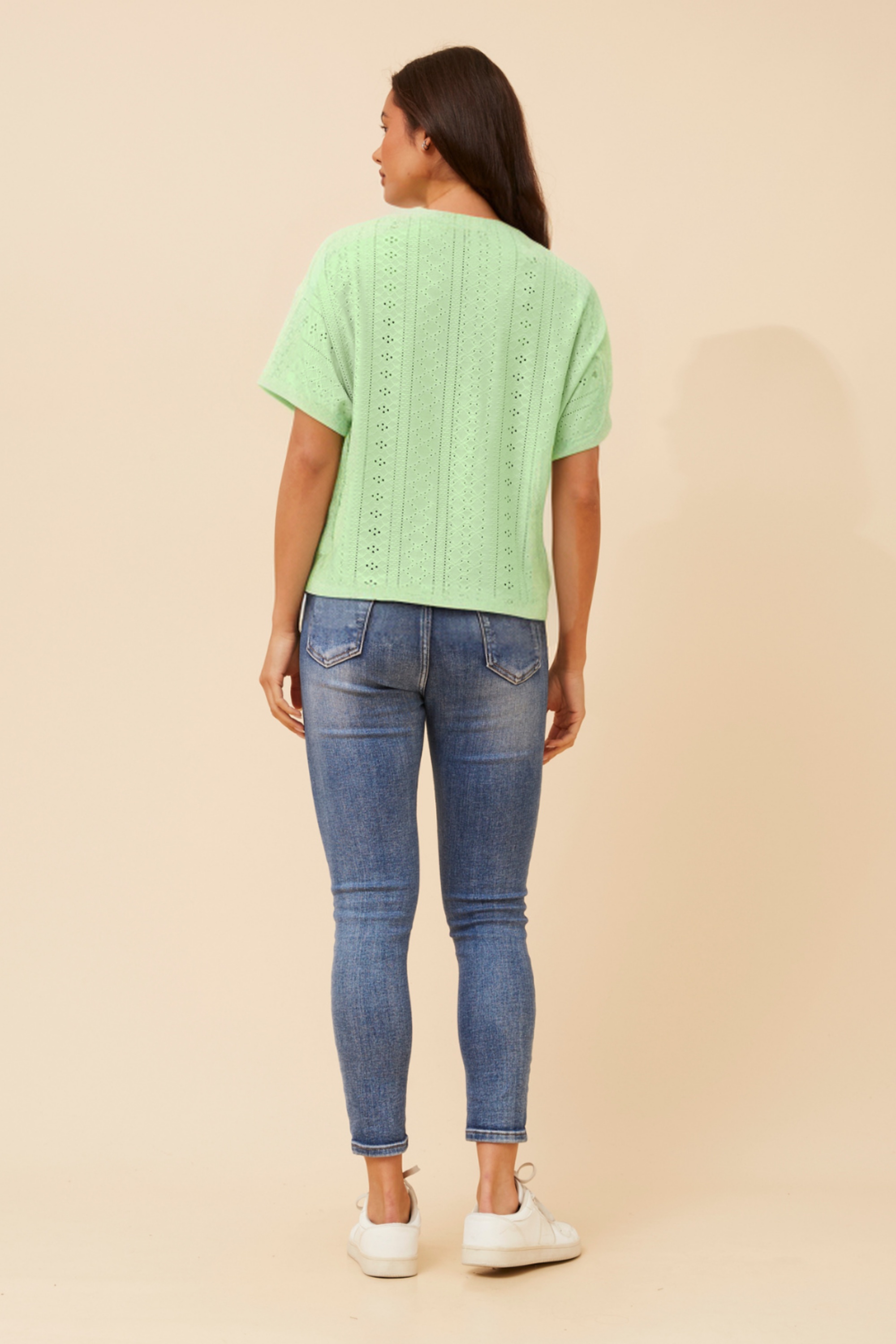 REBI BRODERIE ANGLAISE TOP