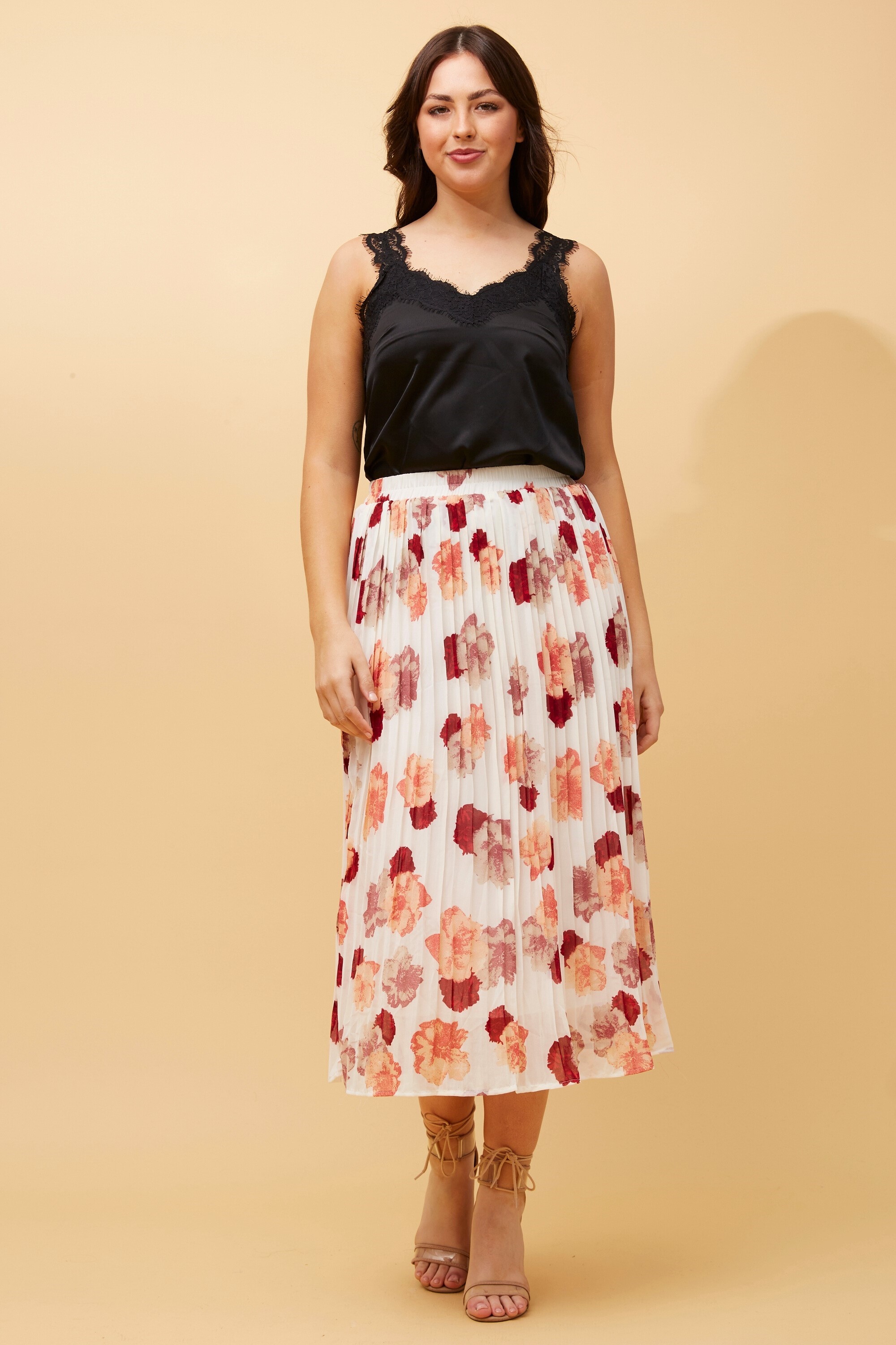 Plus size clearance midi skirt australia