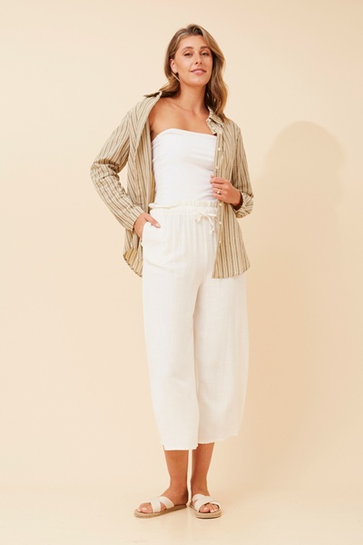 REIKO STRIPE PRINT SHIRT