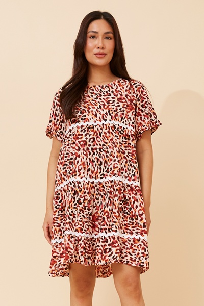 RELLY ANIMAL PRINT DRESS