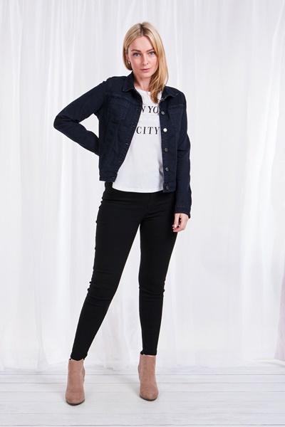 REVERSIBLE DENIM JACKET