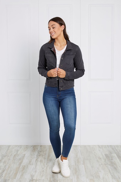 REVERSIBLE FLORAL PRINT JACKET