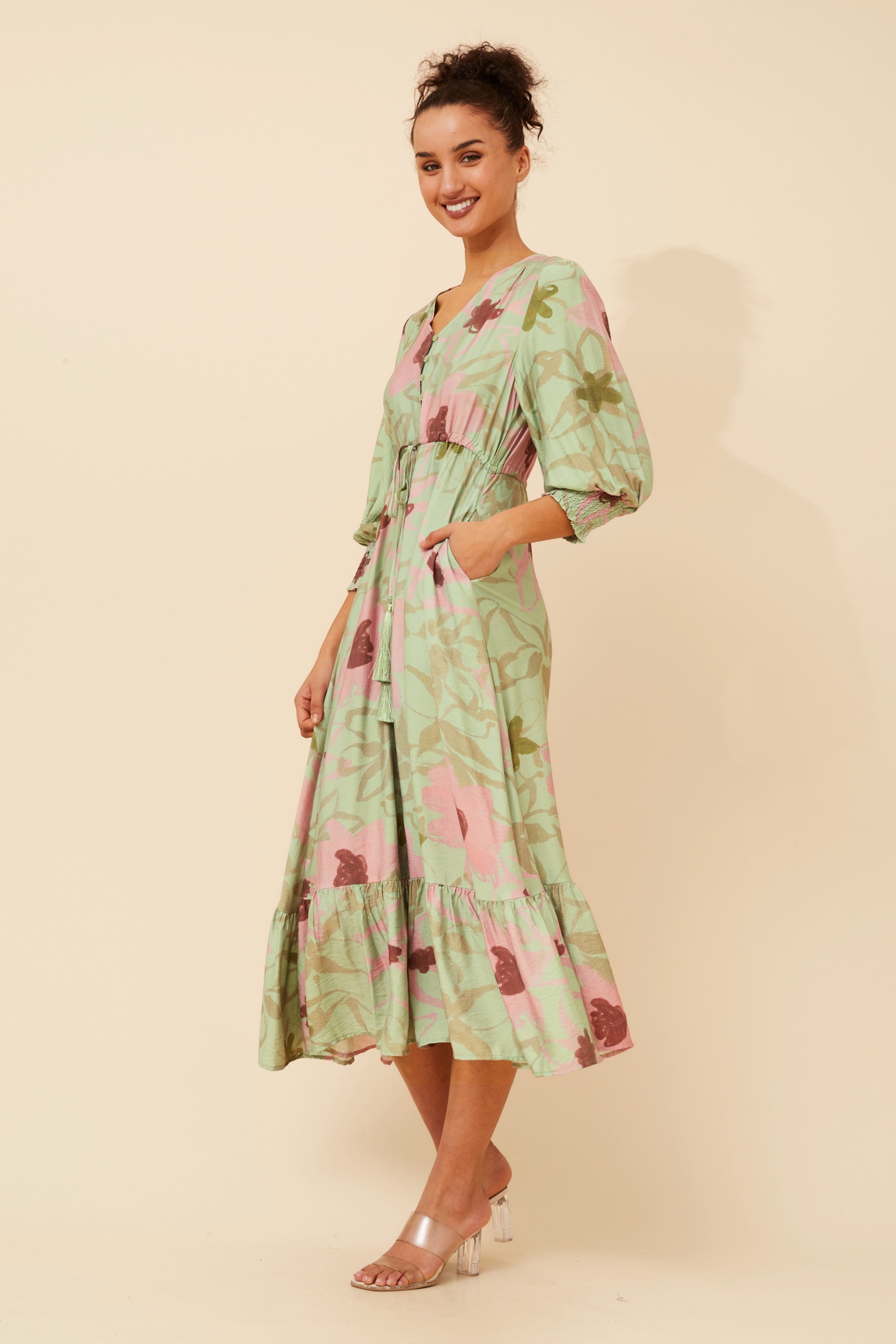 RIALLA FLORAL MAXI DRESS