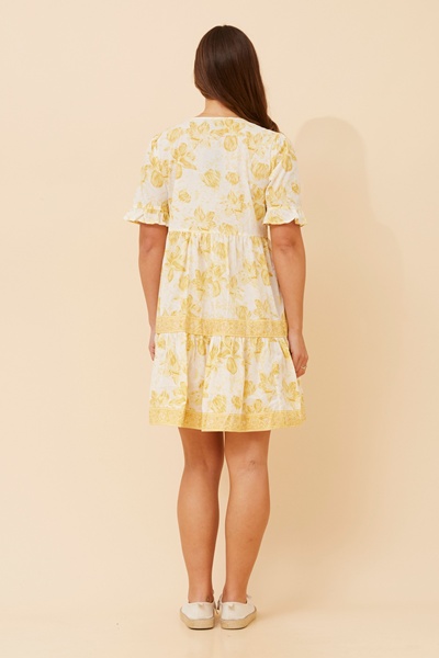 RIDHI FLORAL SHORT DRESS
