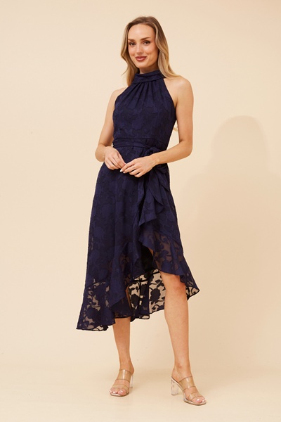 RIO FLORAL MIDI DRESS