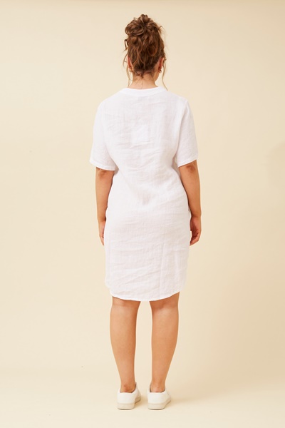 RIZZO LINEN SHORT DRESS