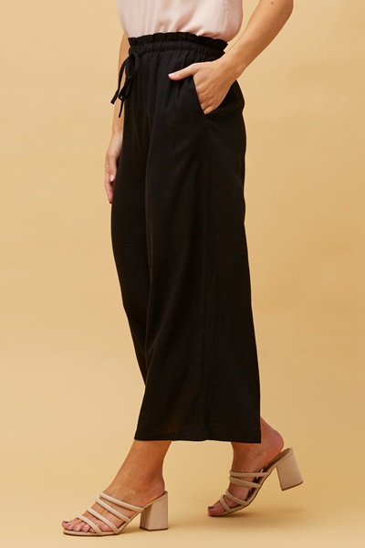 ROBERTA PAPERBAG LINEN PANTS