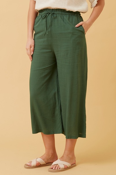 ROBERTA PAPERBAG LINEN PANTS