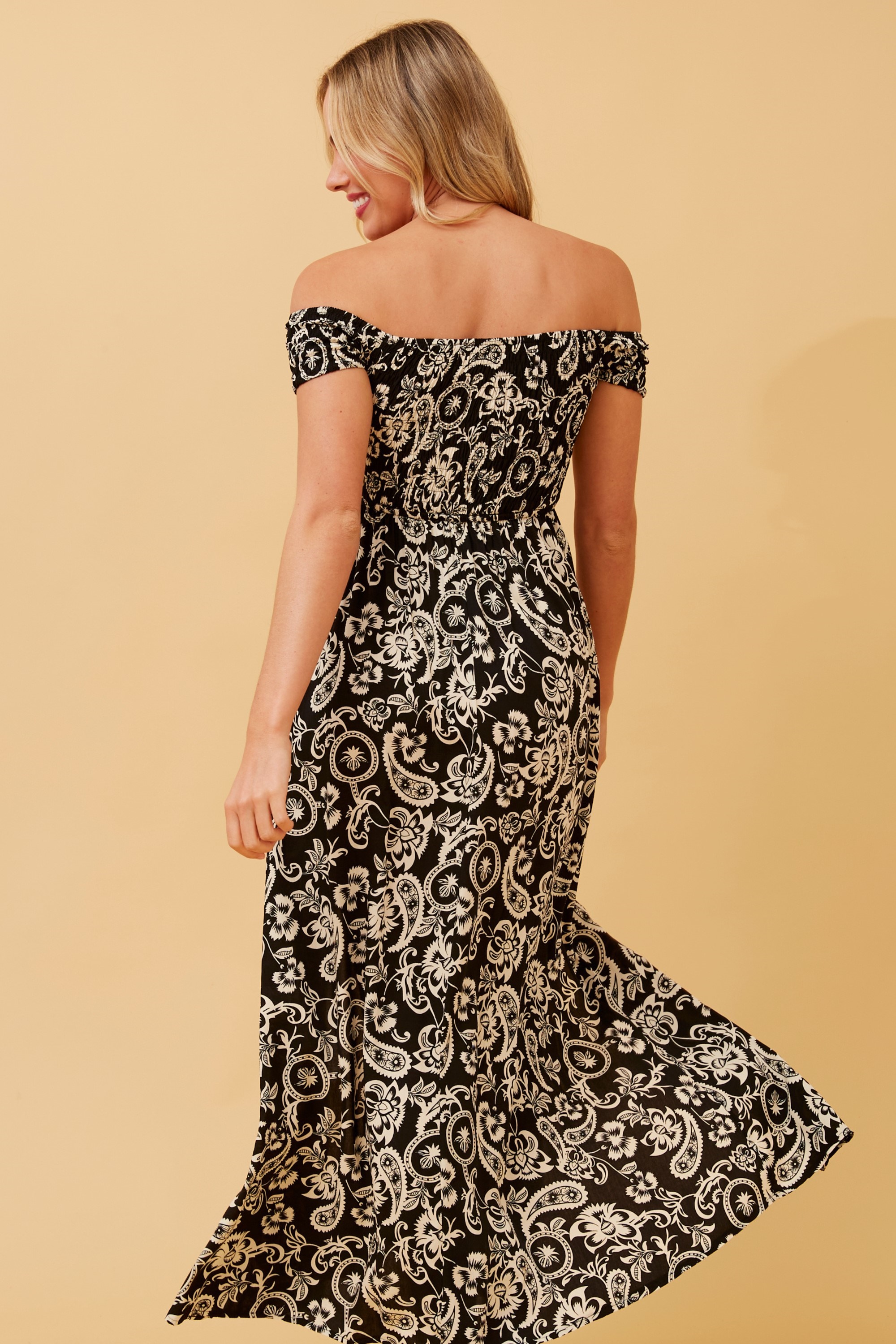 ROBIN FLORAL BOHO MAXI DRESS