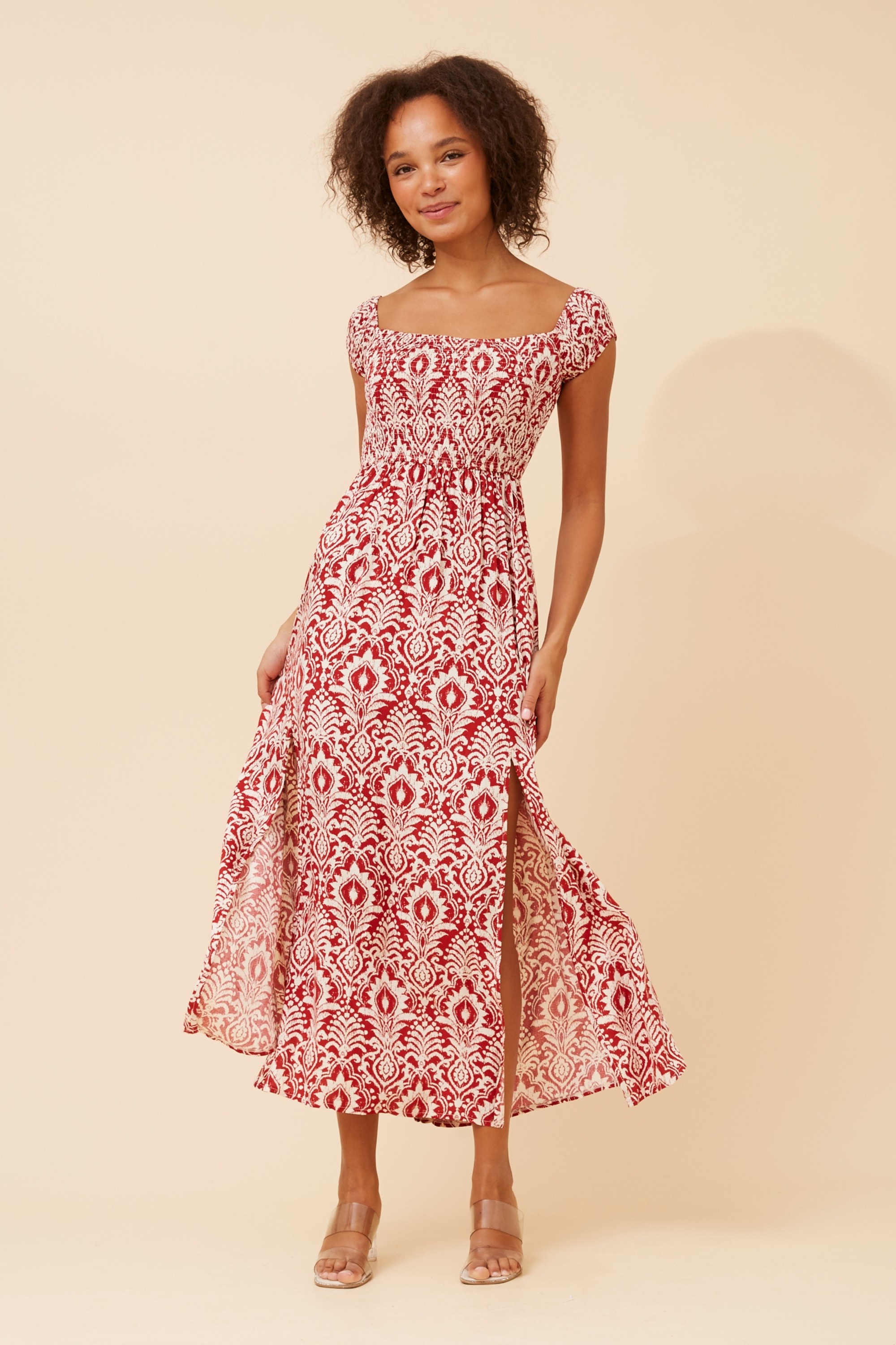 ROBIN OFF-SHOULDER MAXI DRESS