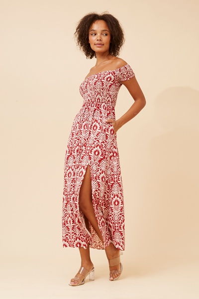 ROBIN OFF-SHOULDER MAXI DRESS