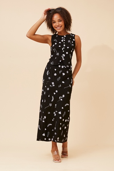 ROCH FLORAL EMBROIDERED VEST