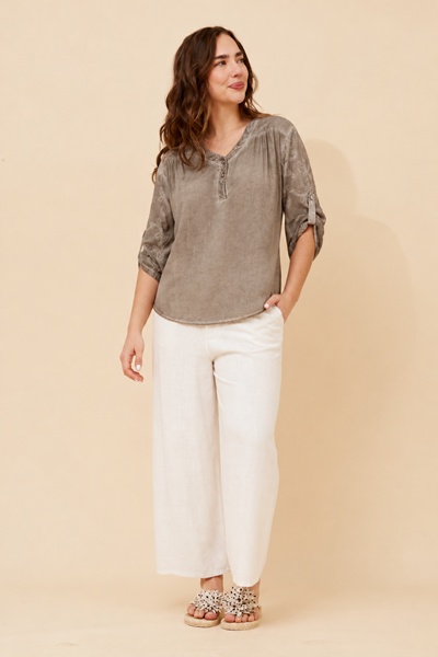 ROHAN EMBROIDERY TOP