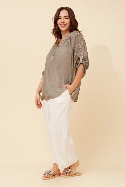 ROHAN EMBROIDERY TOP