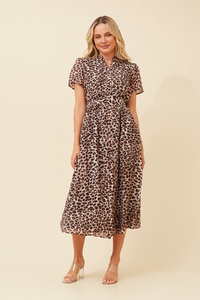 ROKSANA ANIMAL PRINT  DRESS