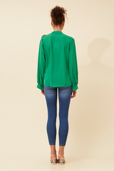 ROMILIA RUFFLE BLOUSE