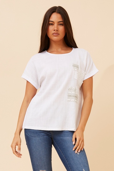 ROMILLA LINEN TSHIRT