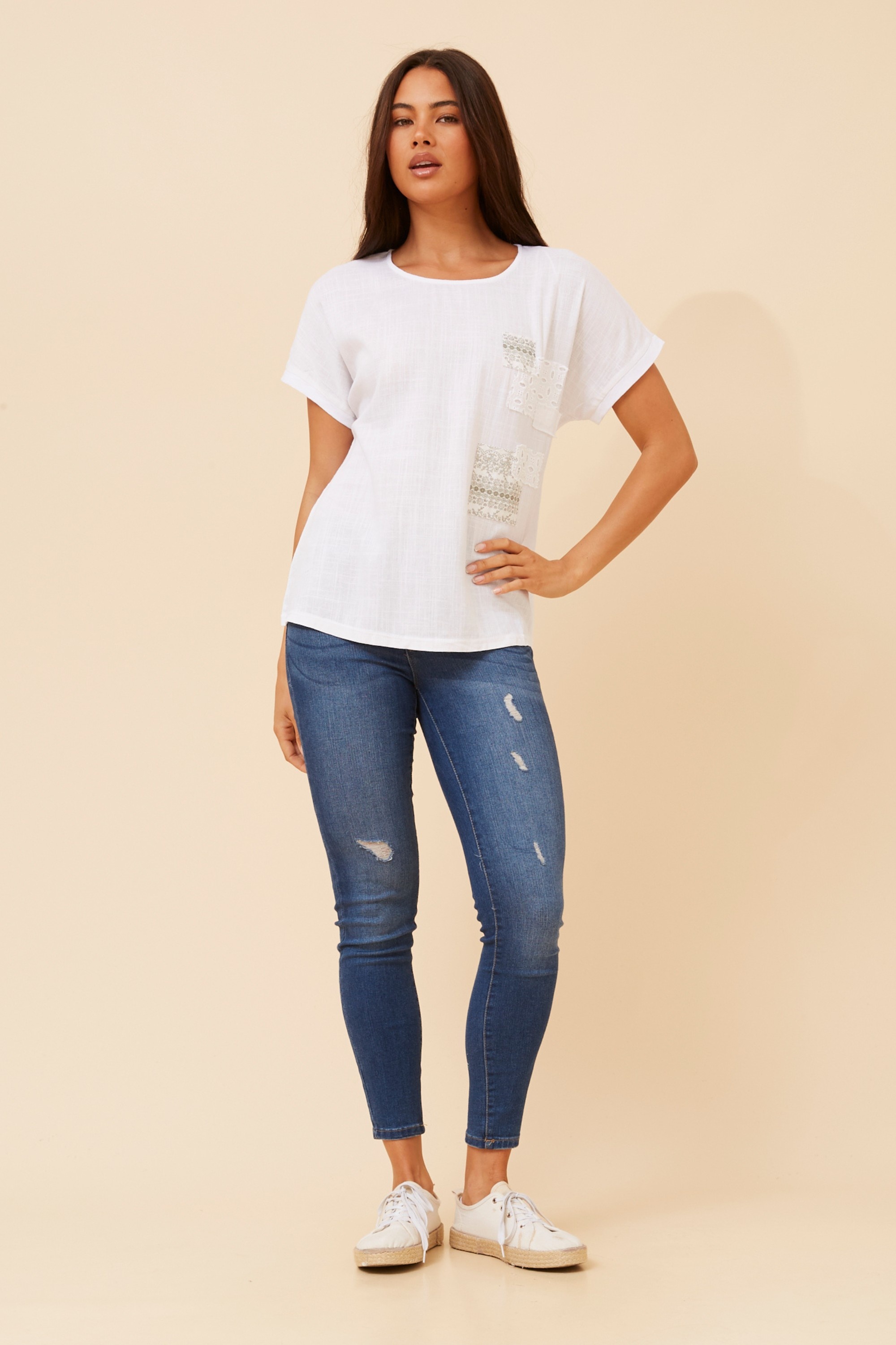 ROMILLA LINEN TSHIRT