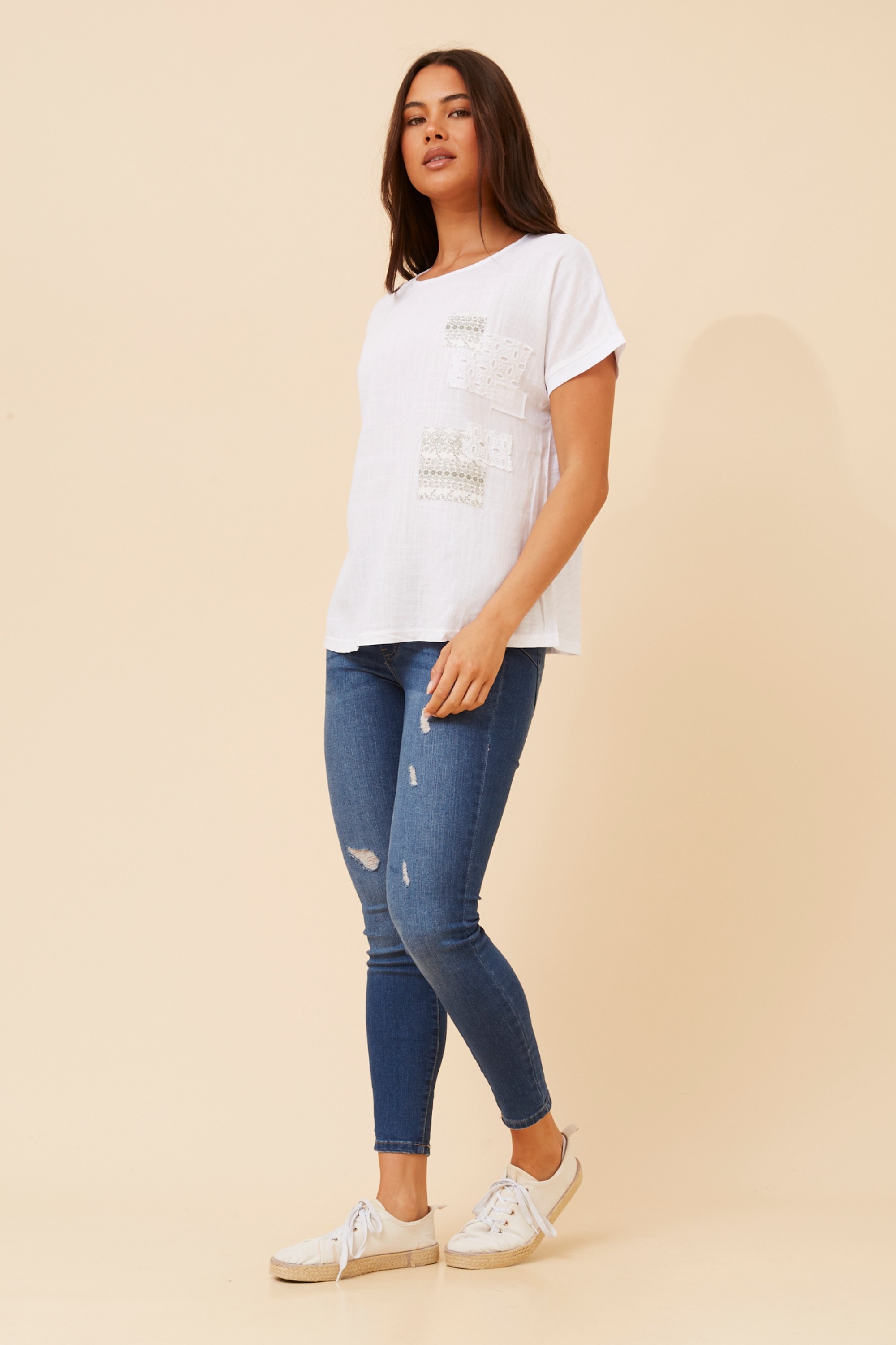 ROMILLA LINEN TSHIRT