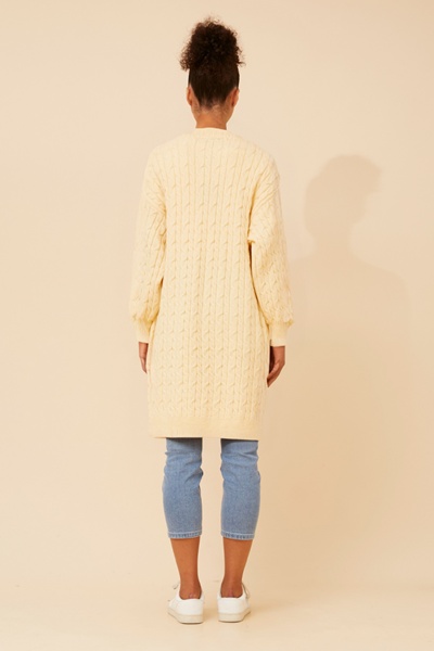 ROMILLY CABLE KNIT CARDIGAN