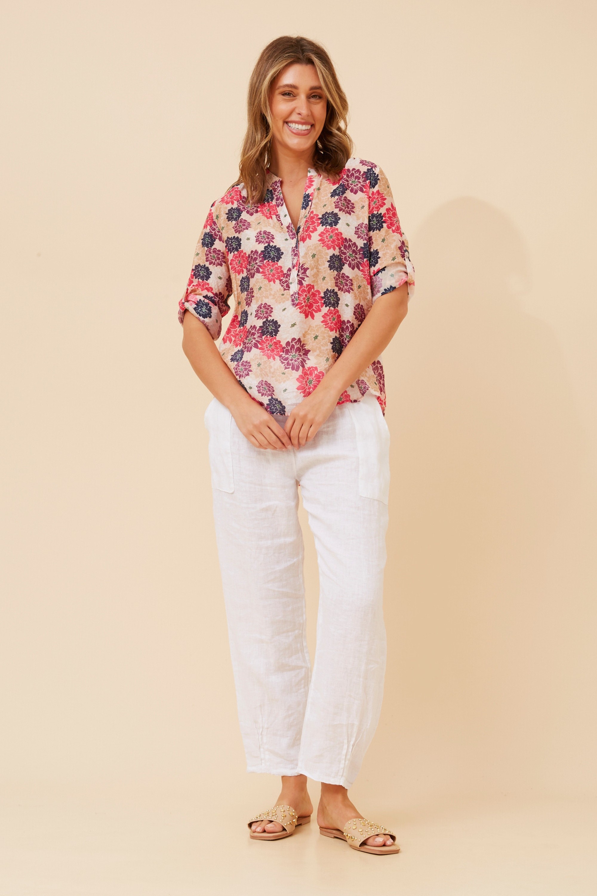 ROMINA FLORAL BLOUSE