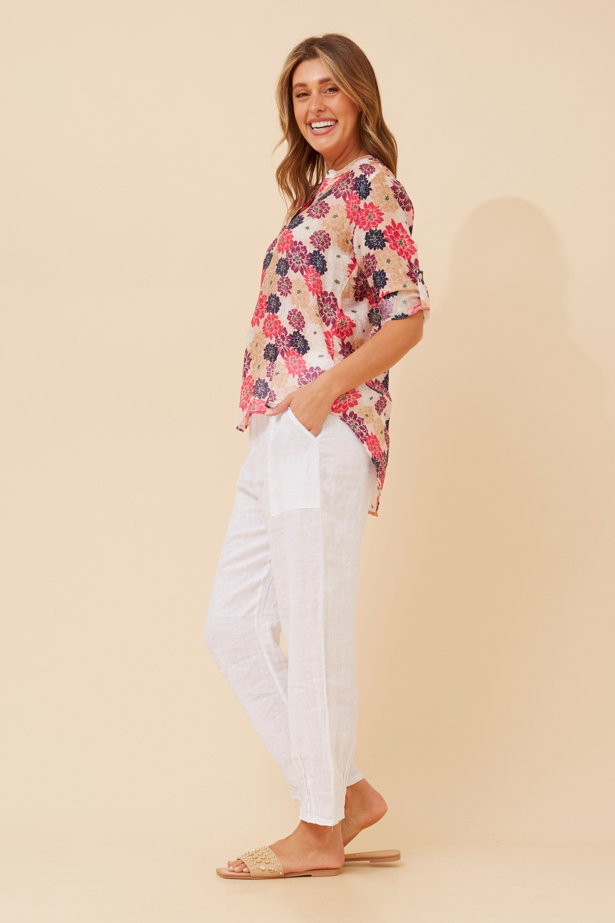 ROMINA FLORAL BLOUSE