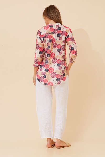ROMINA FLORAL BLOUSE
