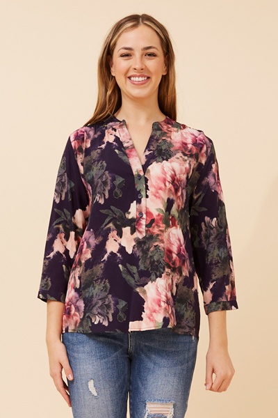 ROMINA FLORAL BLOUSE