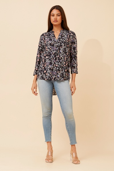 ROMINA FLORAL PRINT BLOUSE