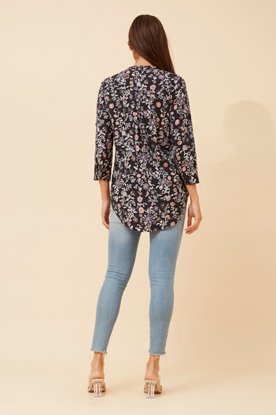 ROMINA FLORAL PRINT BLOUSE