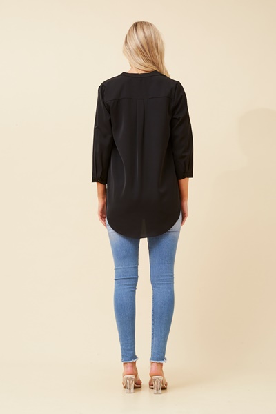ROMINA SOLID BLOUSE