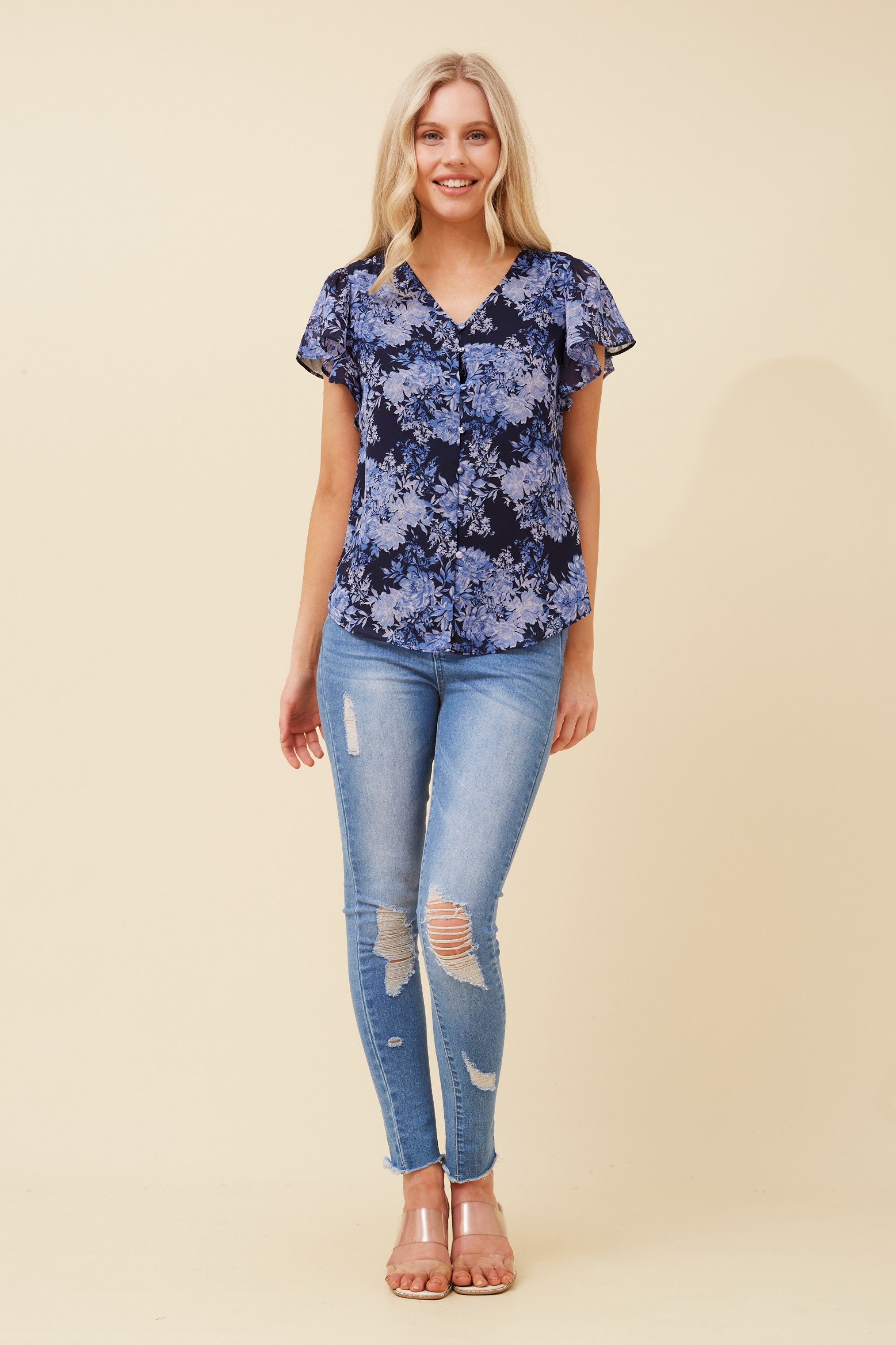 ROMY FLORAL TOP