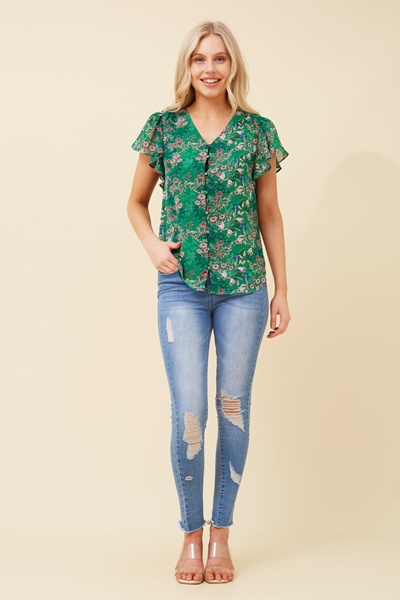 ROMY FLORAL TOP