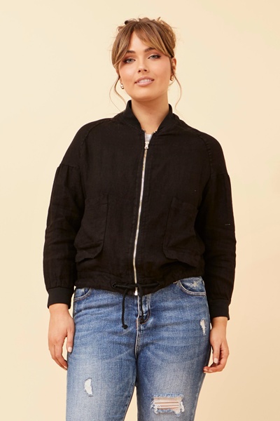 ROSALA LINEN JACKET
