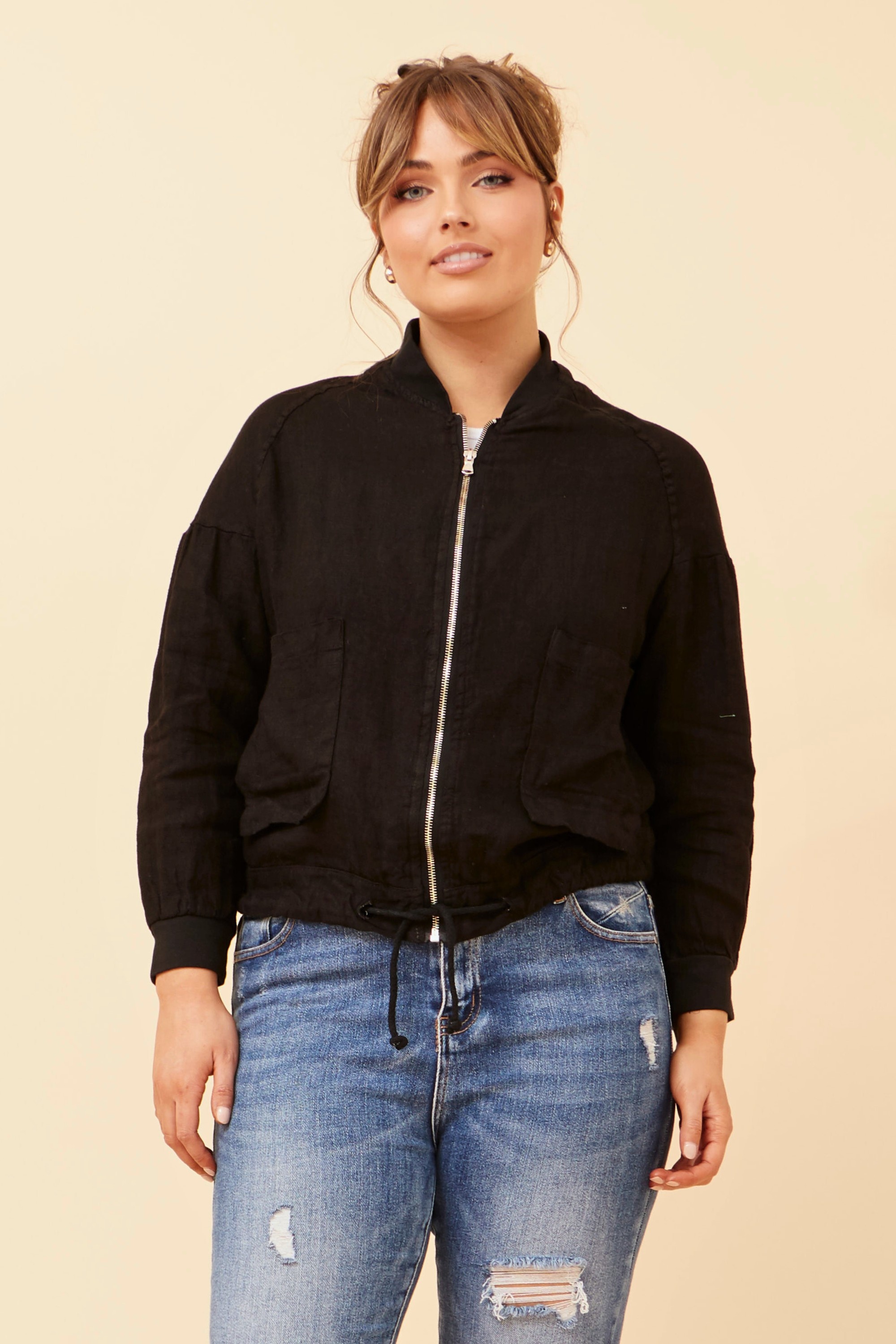 ROSALA LINEN JACKET