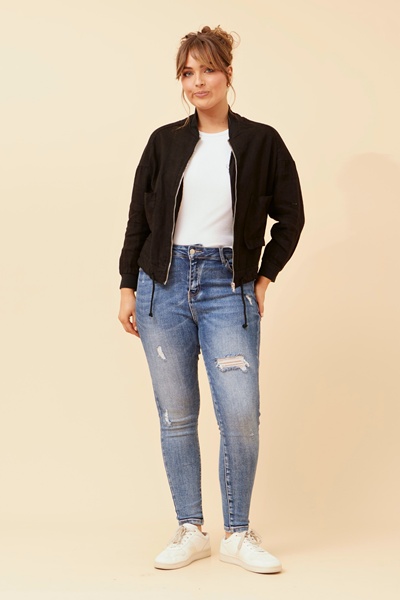 ROSALA LINEN JACKET