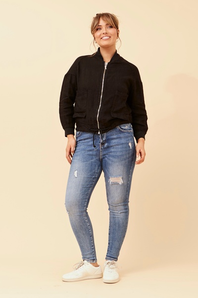 ROSALA LINEN JACKET
